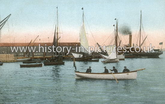 Continental Pier, Harwich, Essex. c.1906